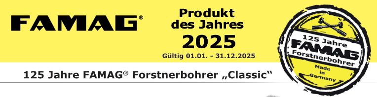 FAMAG Produkt des Jahres 2025